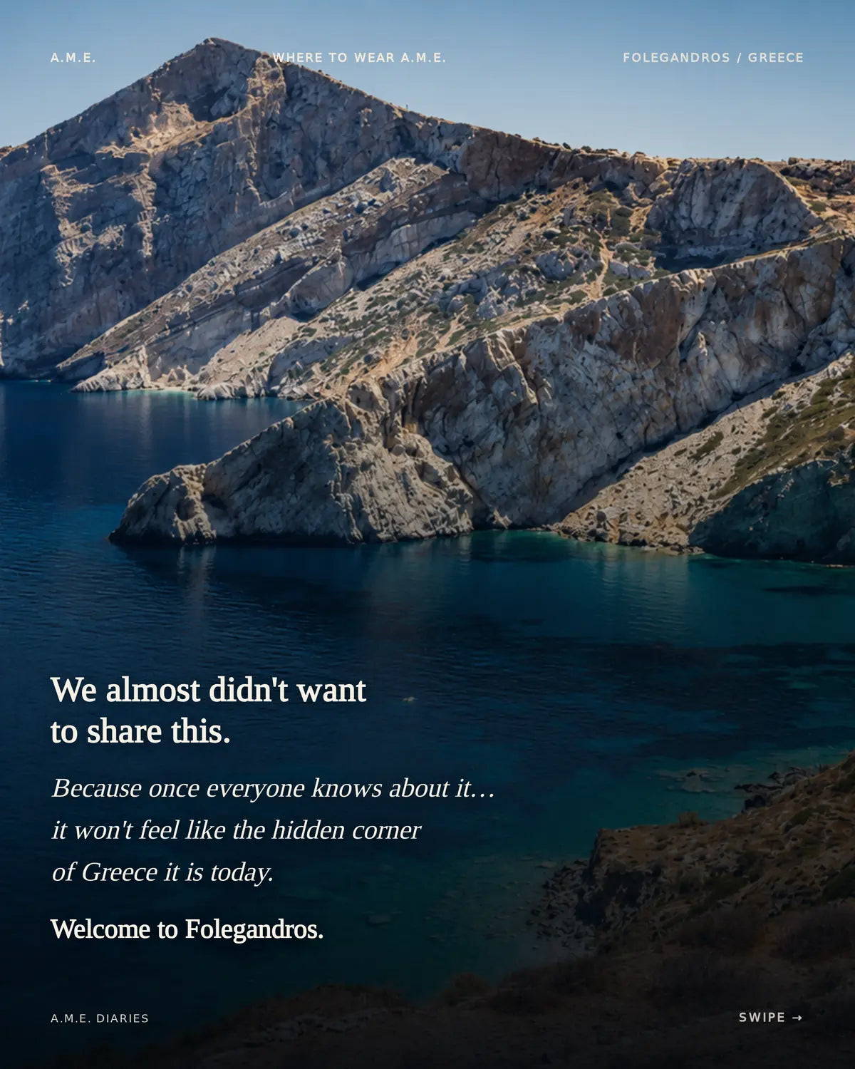 Gundari, Folegandros: Where the Aegean Still Feels Untouched