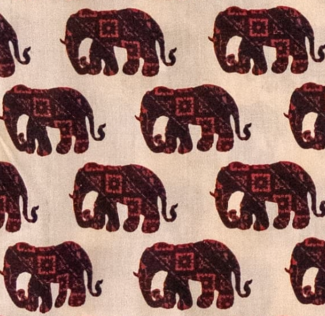 Elephant motif
